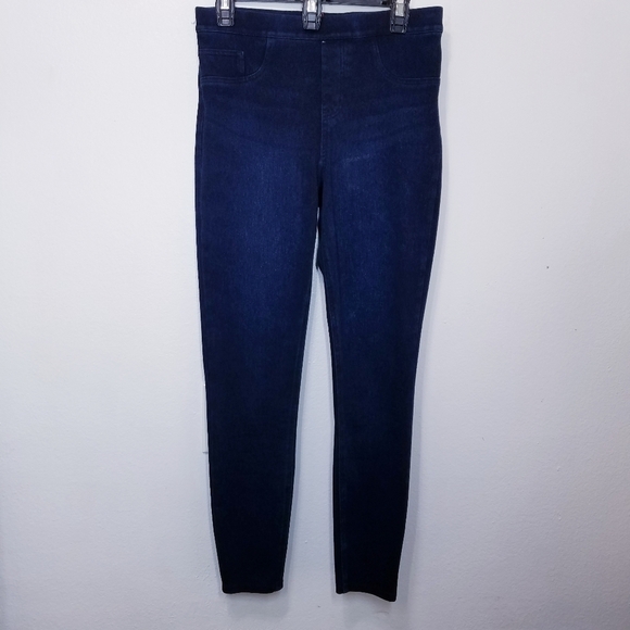 Spanx | High Rise Stretch Denim‎ Legging - Picture 1 of 7